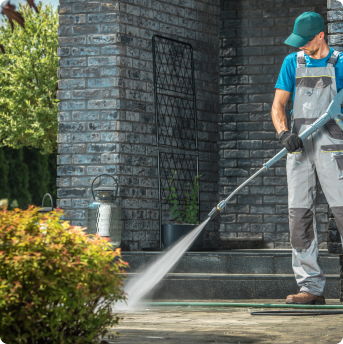 Pressure washing